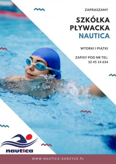 Na plakacie dziecko w wodzie